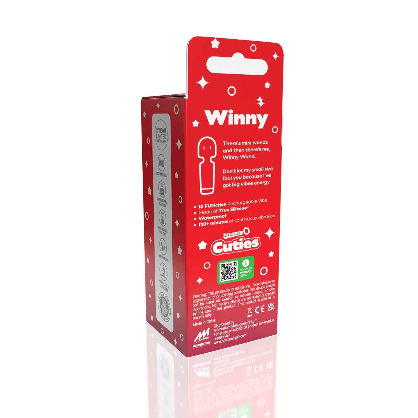 Cuties - Winny Rechargeable Mini Wand (Sage Green) > Sex Toys > Mini Massagers - Tophatter Daily Deals