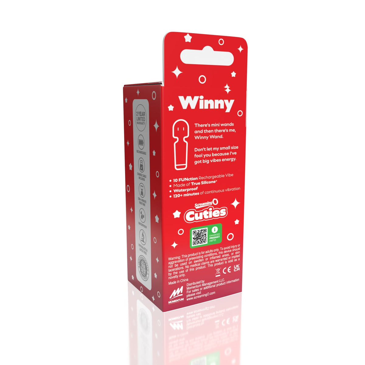 Cuties - Winny Rechargeable Mini Wand (Sage Green) > Sex Toys > Mini Massagers - Tophatter Daily Deals