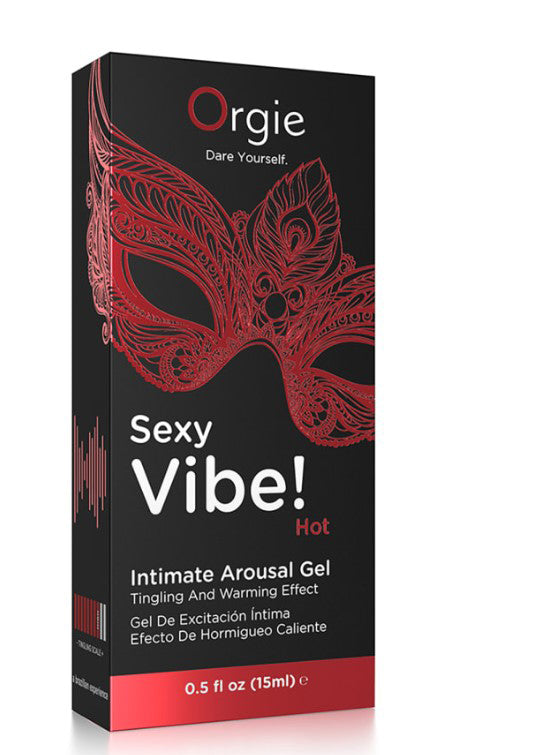 Orgie Sexy Vibe Hot Intimate Warming Arousal Gel 15ml Gel > Essentials > Womens Enhancers - Tophatter Daily Deals
