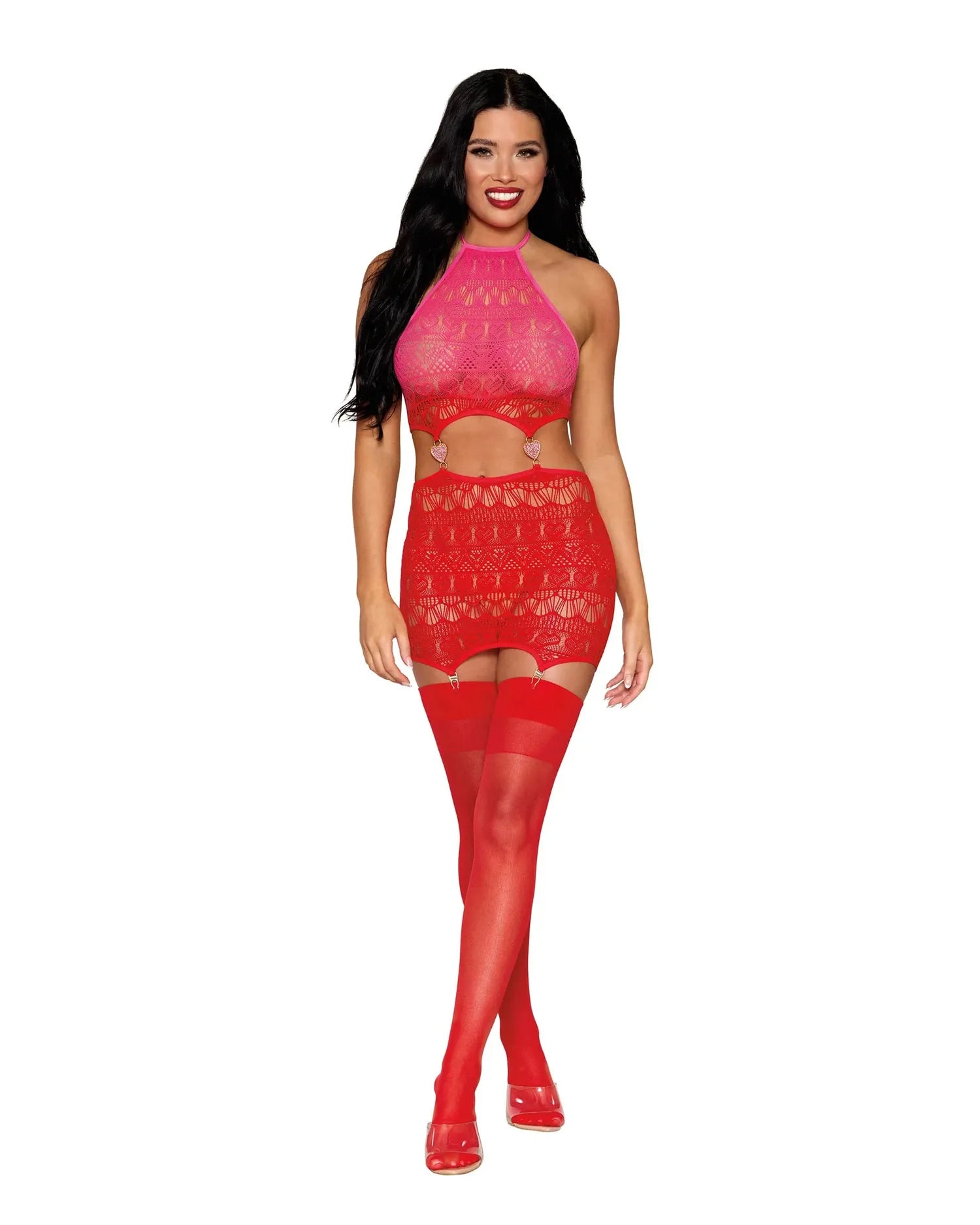Dmnd Garter Slip – One Size Lingerie > Clothes > Lingerie Sets - Tophatter Daily Deals