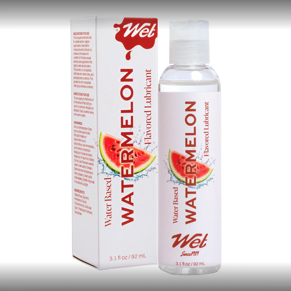 Wet Flavored Juicy Watermelon (3.1oz) – Flavored Sensual Lubricant > Lube > Flavoured - Tophatter Daily Deals