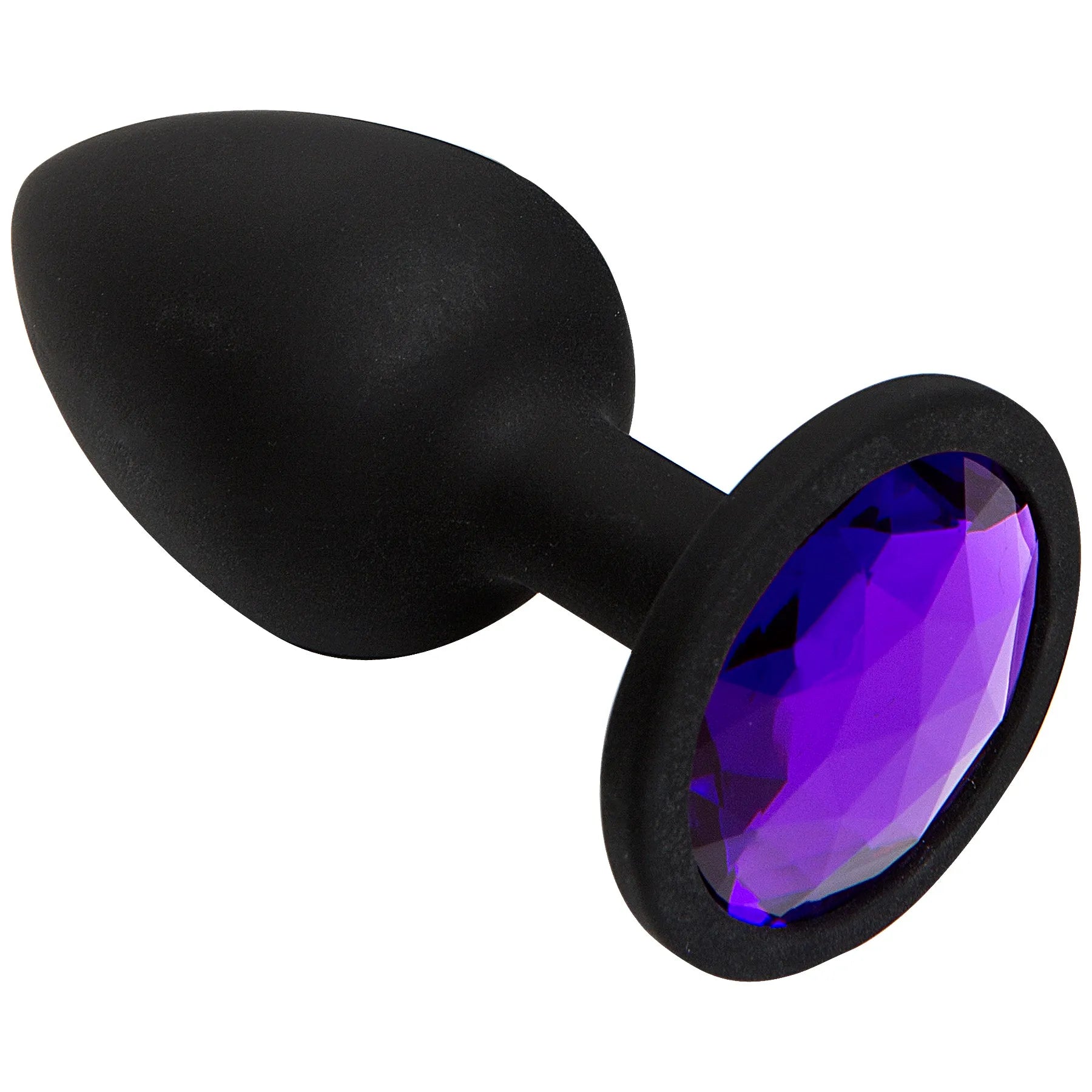 Booty Bling Small – Flared Base Silicone Butt Plug > Anal Range > Jewel Butt Plugs - Tophatter Daily Deals