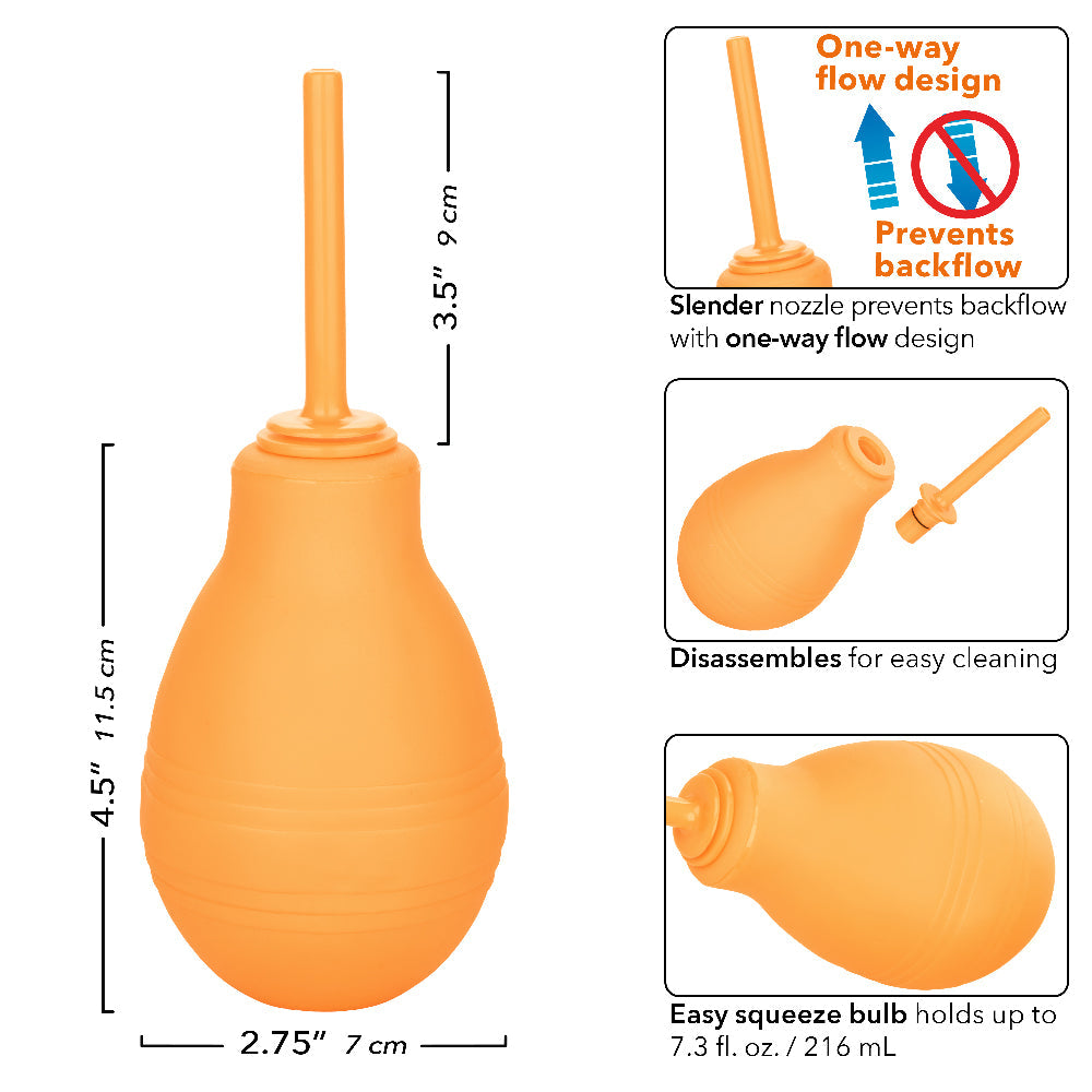 Cheeky One-Way Flow Douche Orange 7.3 fl oz 216 ml > Essentials > Feminine Care - Tophatter Daily Deals