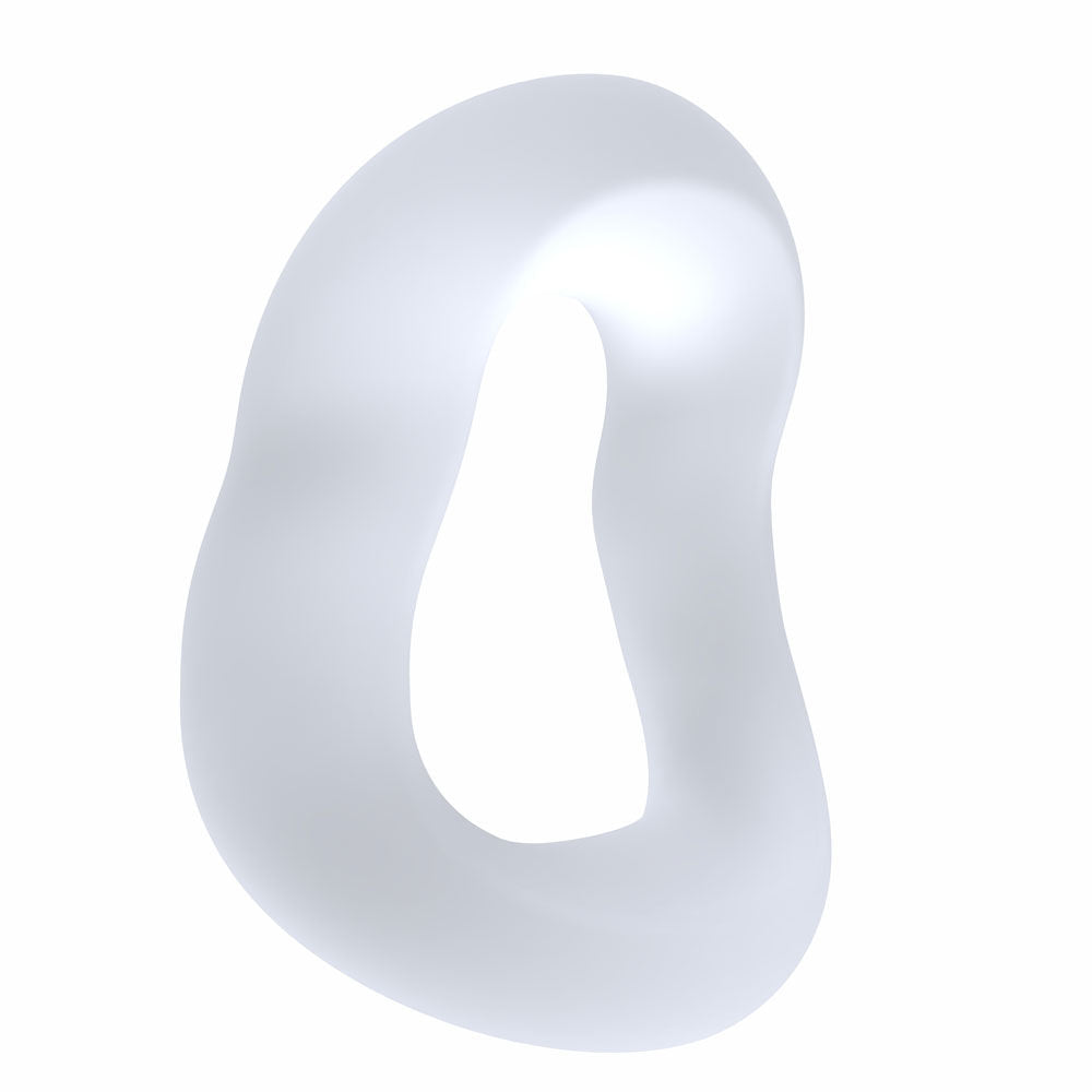 Screaming O Swingo Curve (Clear) – Stretchy True Silicone Cock Ring > Cock Ring > Single - Tophatter Daily Deals