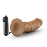 Dr Joe 8 Inch Realistic Vibrating Dildo with Suction Cup Mocha > Vibrators > Realistic Vibrators - Tophatter Daily Deals