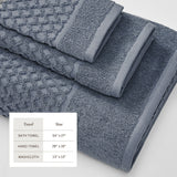 Cotton Diamond Waffle Weave Bath Towel Set - Grayson Collection Bath - Tophatter Daily Deals