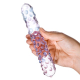 Purple Rose Nubby Glass Dildo 7 Inch Spiraled Pleasure Toy > Glass > Dildos - Tophatter Daily Deals