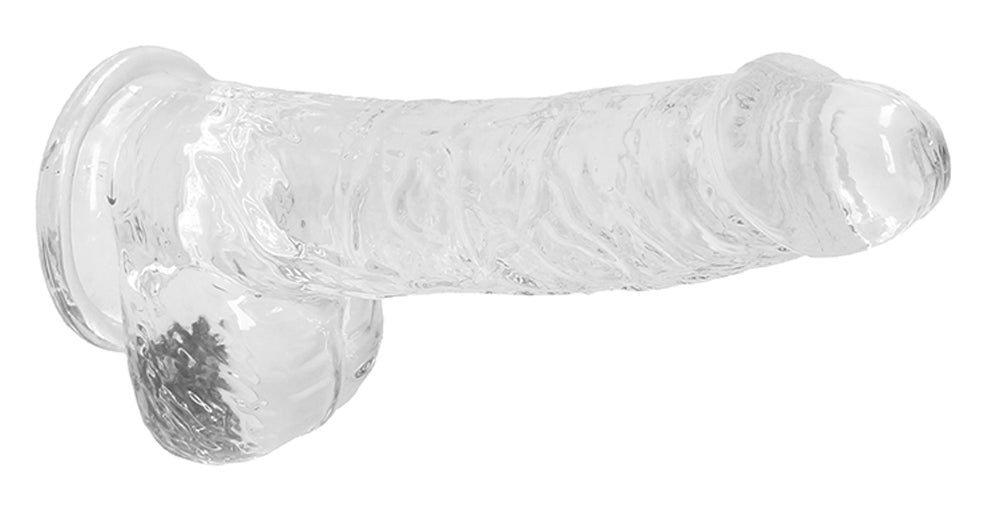 RealRock 6 Inch Transparent Crystal Clear Dildo – Realistic Body-Safe Dildo > Dildos > Realistic Dildos - Tophatter Daily Deals