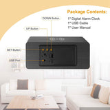 Qi Wireless Charger Digital Alarm Clock Household Appliances - Tophatter Daily Deals