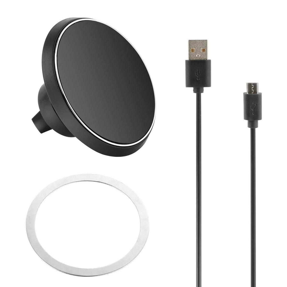 Qi Wireless Magnetic Car Charger Automotive - Tophatter Daily Deals