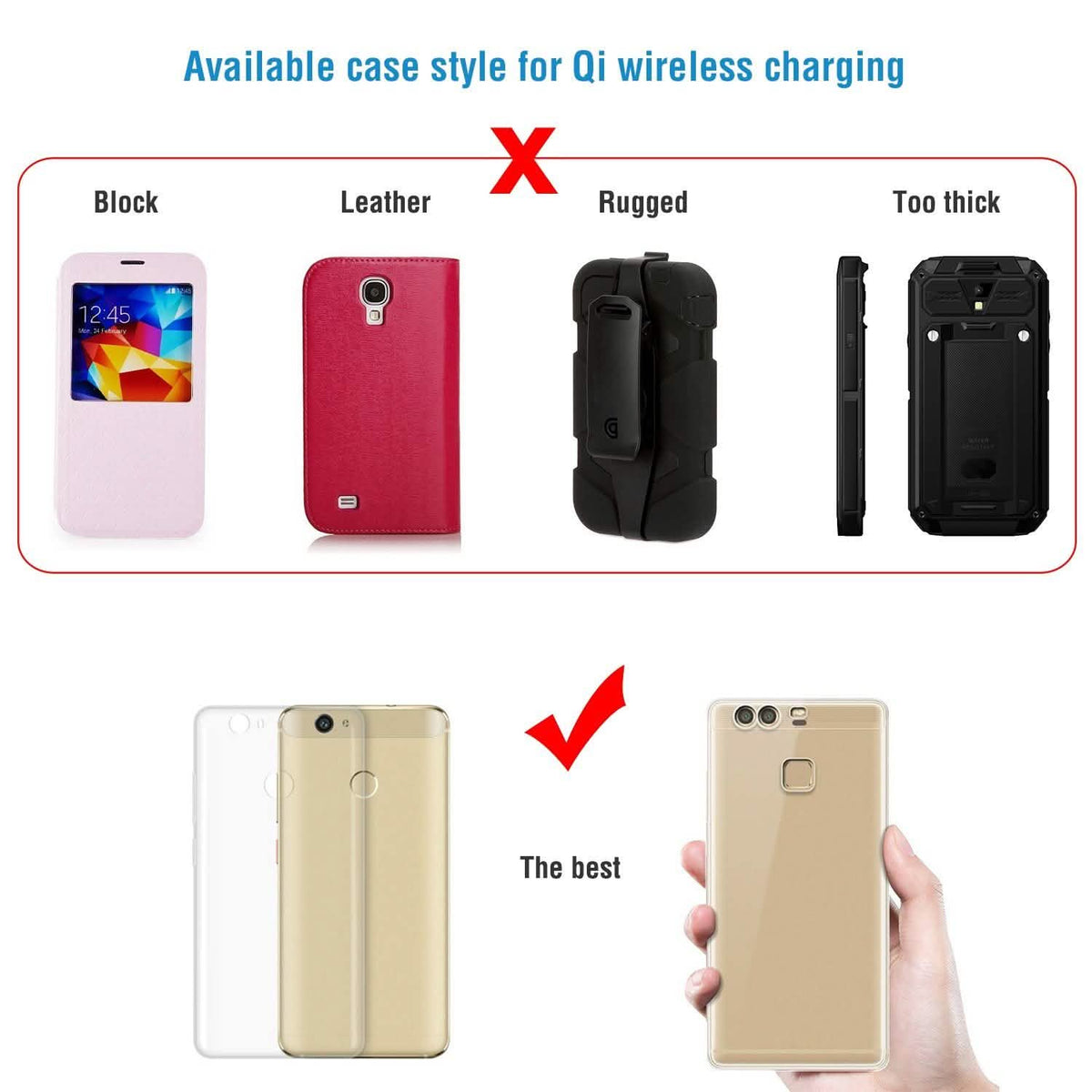 Qi Wireless Magnetic Car Charger Phone Chargers - Tophatter Daily Deals