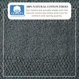100% Cotton Woven Texture Bath Towel Set - Marbella Collection Bath - Tophatter Daily Deals