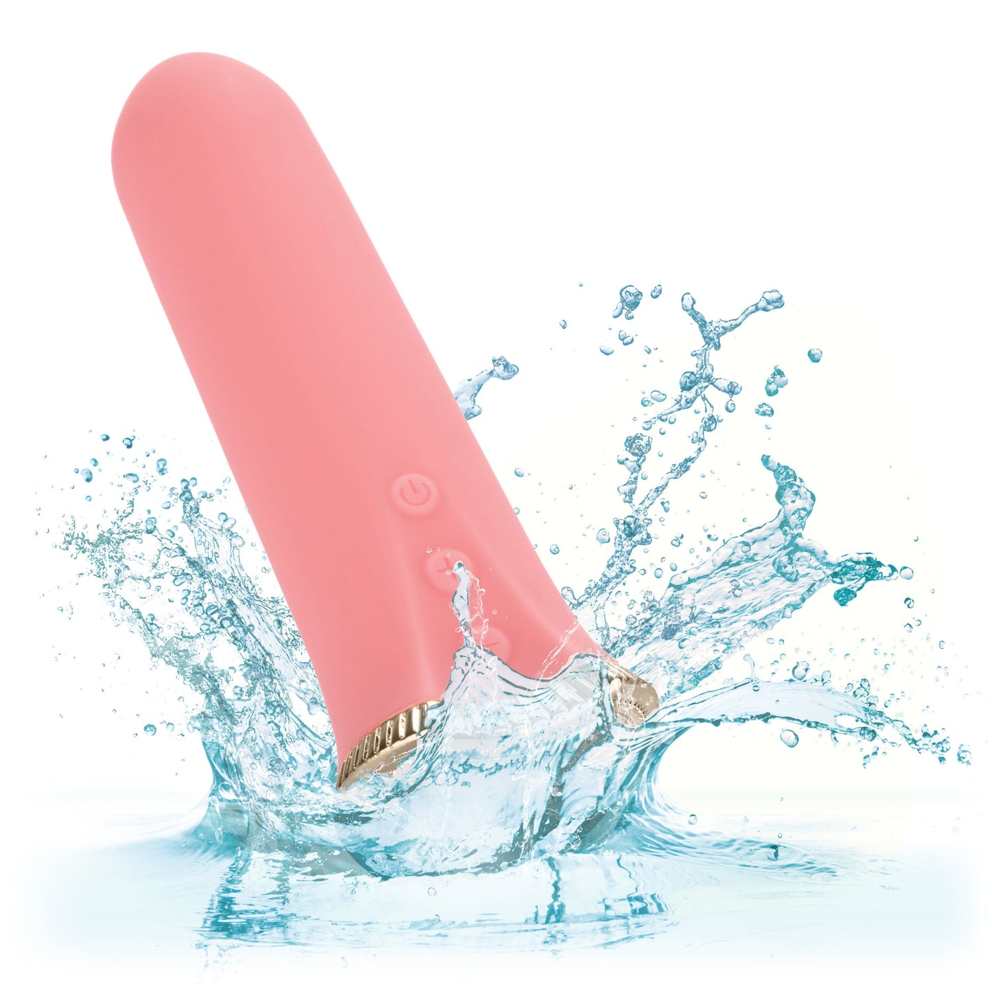 Uncorked Rosé Mini Silicone Vibrator 3 Inch Pink Massager with 10 Speeds > Vibrators > Standard Vibrators - Tophatter Daily Deals