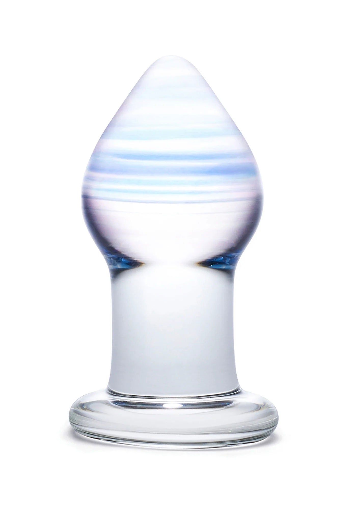 Glas 3.25 Inch Amethyst Rain Hand Blown Glass Butt Plug > Glass > Toys - Tophatter Daily Deals