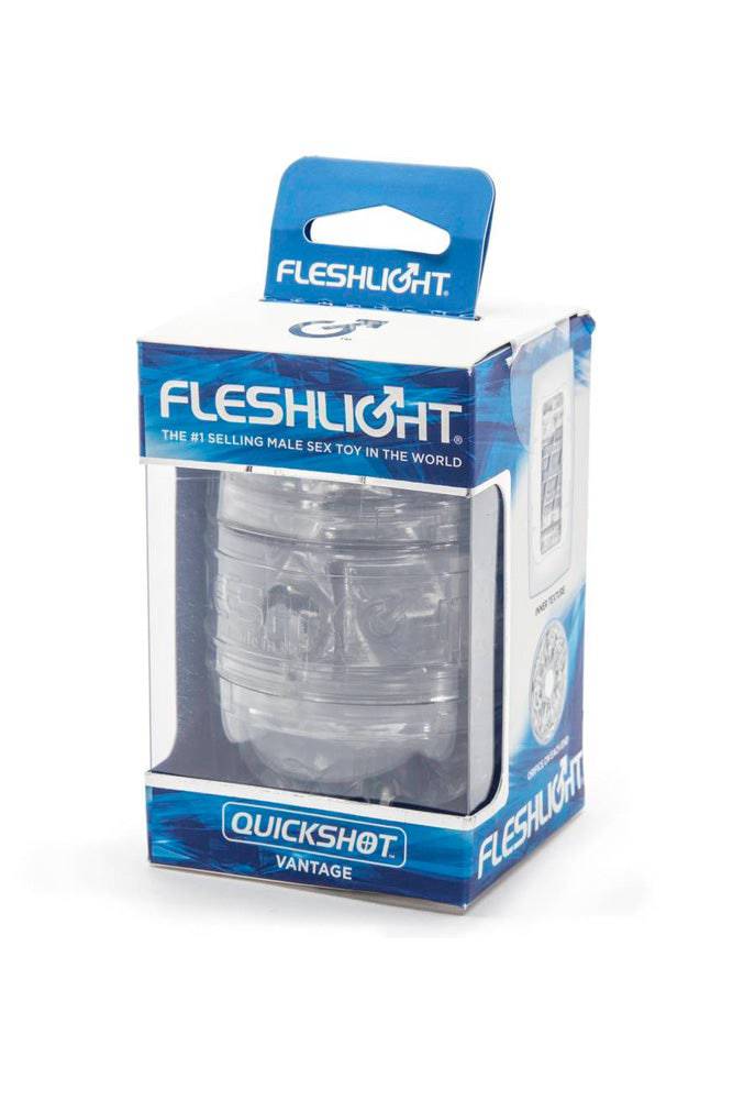 Fleshlight - QuickShot Vantage - Clear Sex Toy - Tophatter Daily Deals