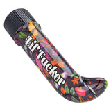 Naughty Bits Lil' Fucker Mini G-Spot Vibrator 4.25 Inch Waterproof with Floral Design > Vibrators > Mini Vibrators - Tophatter Daily Deals