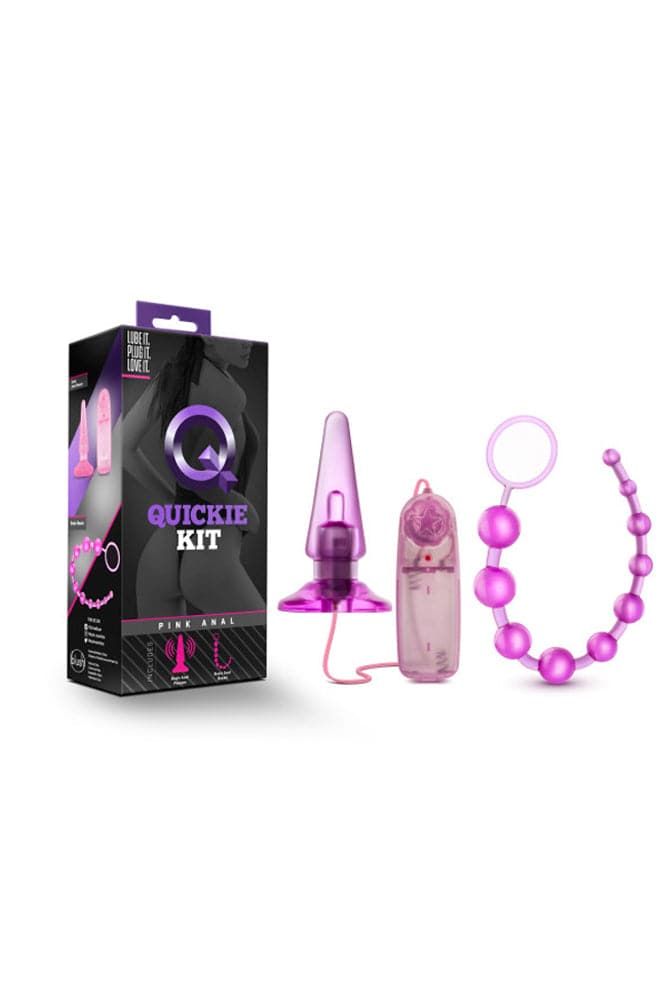 Blush Novelties - Quickie Kit - Pink Anal Sex Toy - Tophatter Daily Deals
