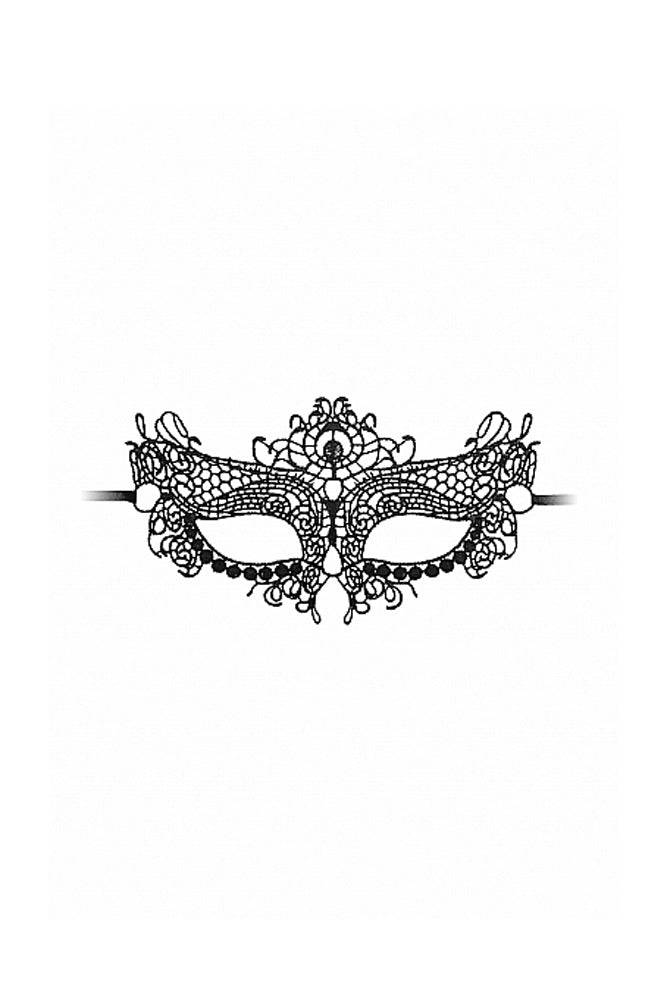 Ouch by Shots Toys - Queen Lace Mask - Black BDSM - Tophatter Daily Deals