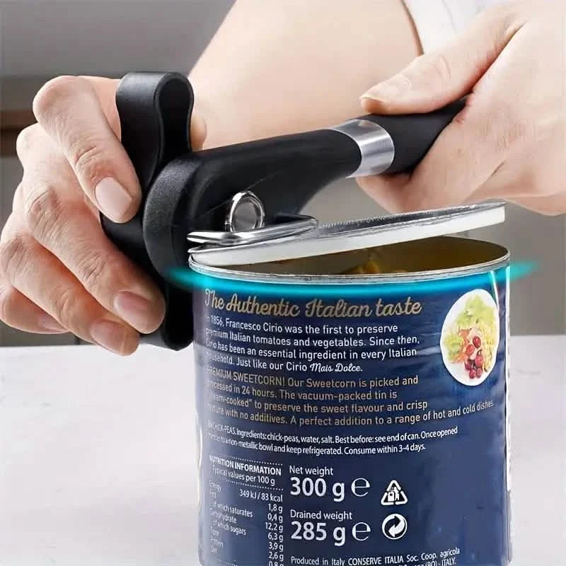 Quick And Easy Stainless Steel Can Opener - Multifunctional Kitchen Gadget Kitchen Tools & Gadgets - Tophatter Daily Deals