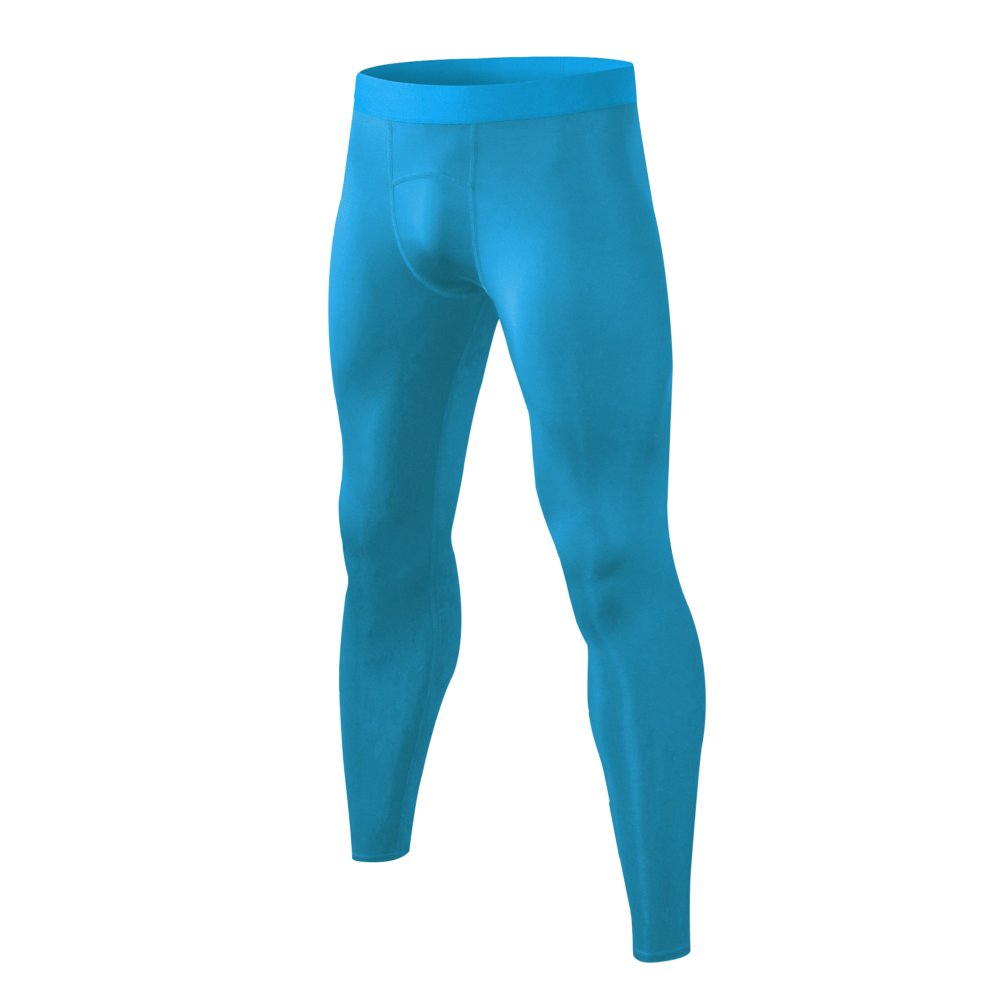 Quick Dry Gym Fitness Sports Pants Men Running Leggings Sky Blue Leggings - Tophatter Daily Deals