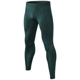 Quick Dry Gym Fitness Sports Pants Men Running Leggings Green Leggings - Tophatter Daily Deals