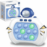 Quick Push Pop Game-it Fidget Toys Pro for Kids and Adults Blue Astronaut Toys & Games - Tophatter Daily Deals