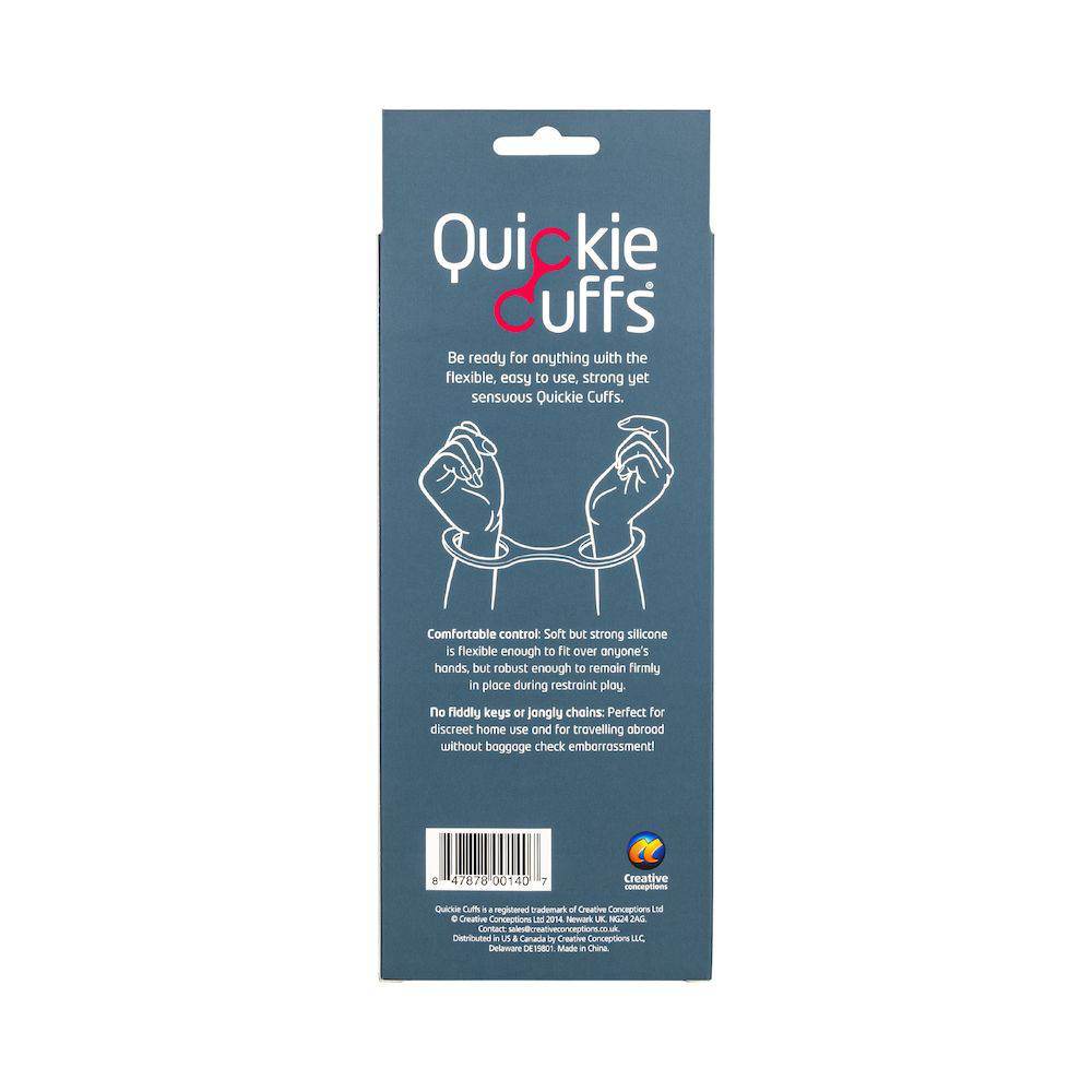 Creative Conceptions - Quickie Cuffs - Medium - Red BDSM - Tophatter Daily Deals
