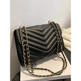 Quilted Pattern Flap Chain Square Bag Handbags & Wallets - Tophatter Daily Deals