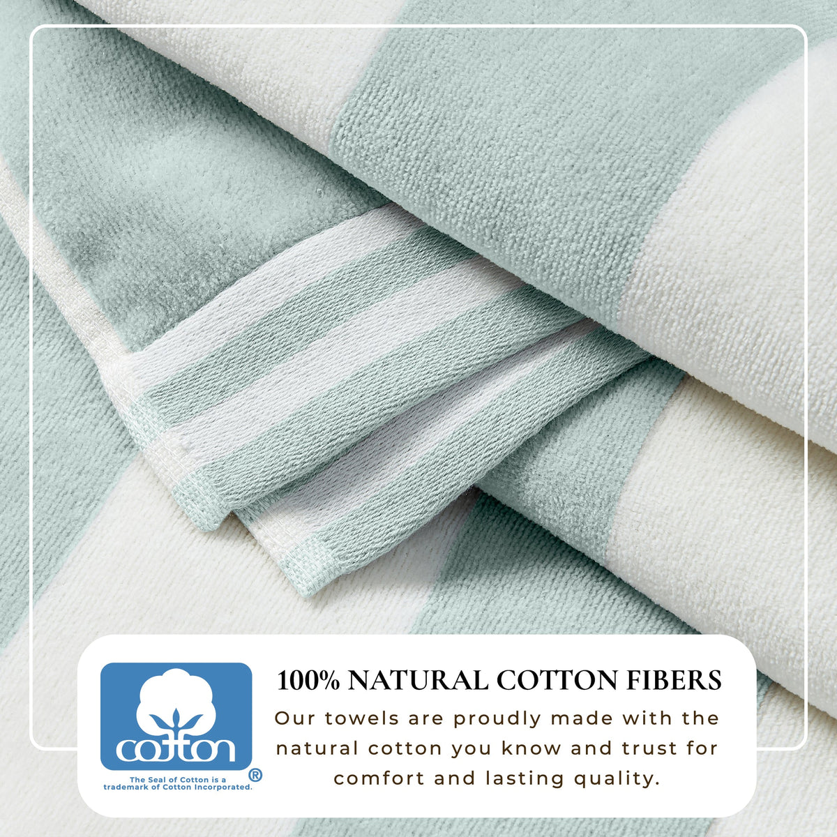 Striped Cabana Beach Towel - Edgartown Collection Bath - Tophatter Daily Deals