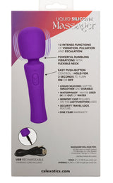 Stella Liquid Silicone Massager – Powerful Flexible Wand Vibrator > Sex Toys > Mini Massagers - Tophatter Daily Deals