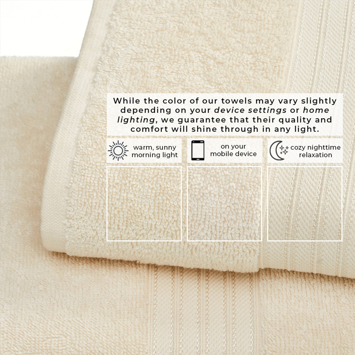 Cotton Terry Bath Towel Set - Cooper Collection Bath - Tophatter Daily Deals