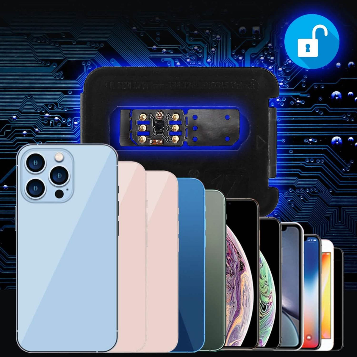 R-SIM17 Nano Unlock RSIM Card Mobile Accessories - Tophatter Daily Deals
