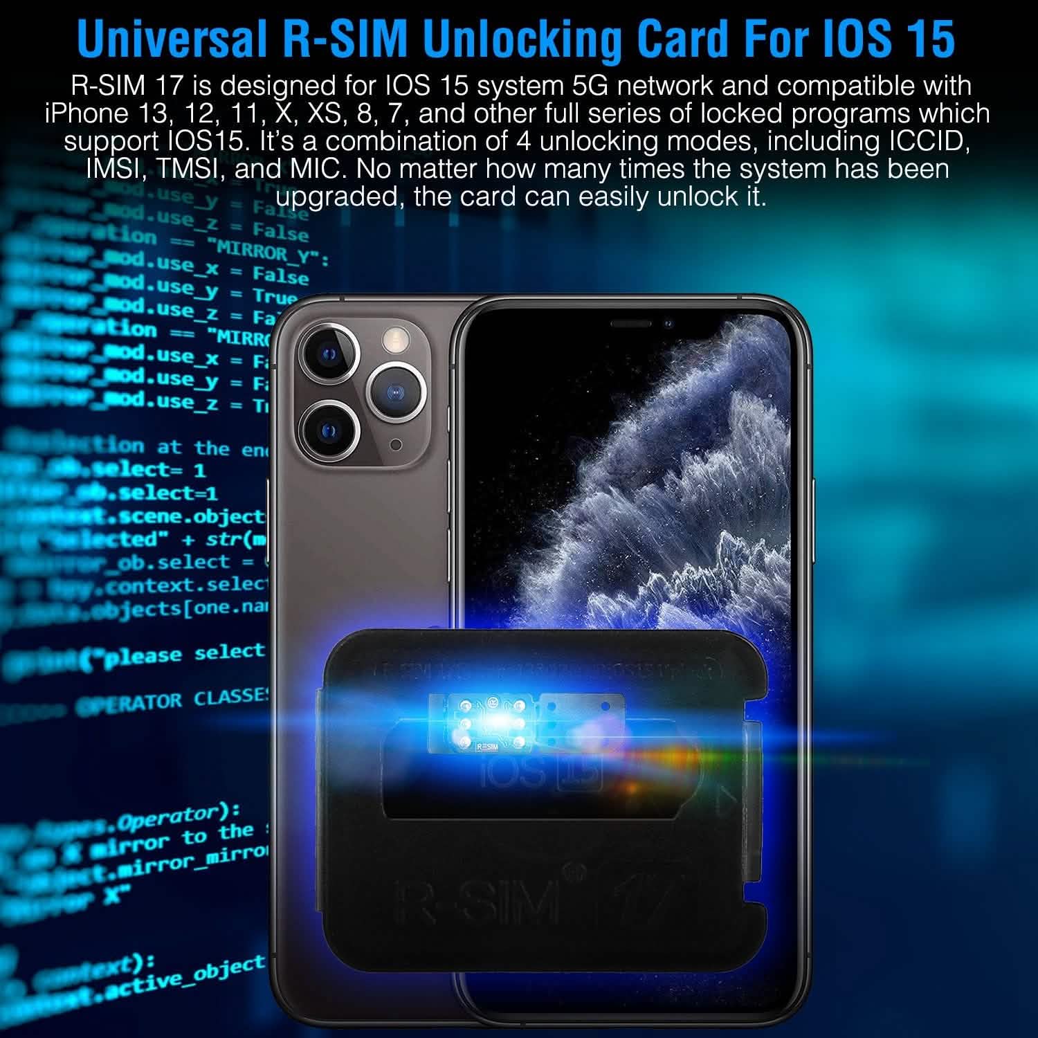 R-SIM17 Nano Unlock RSIM Card Mobile Accessories - Tophatter Daily Deals