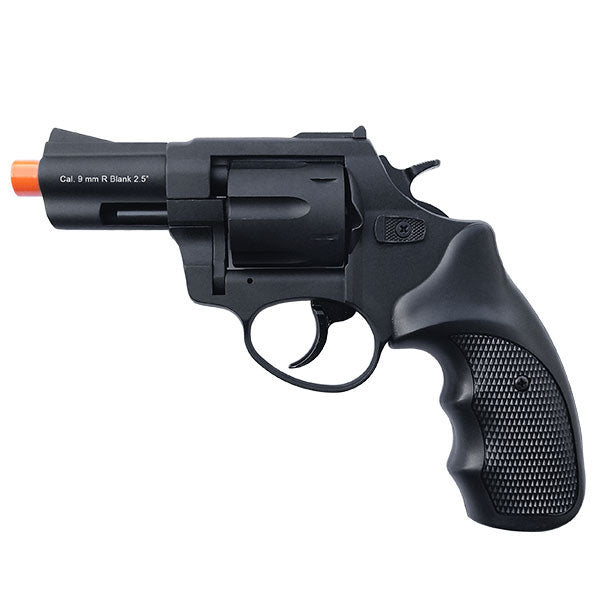 Zoraki R1 Black 2.5" Front Firing - 9mm Blank Gun Revolver (Sale! 15% OFF - No Code Needed) - Tophatter's Weapons'N'Deals Blank Firing Replica Guns - Tophatter Daily Deals