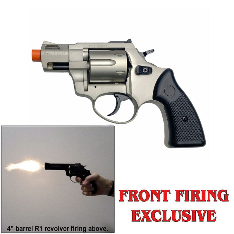 Zoraki R2 Satin 2" Front Firing - 9mm Blank Gun Revolver - Tophatter's Weapons'N'Deals Blank Firing Replica Guns - Tophatter Daily Deals