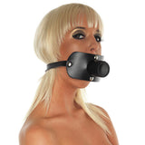 Rimba Leather Gag With Urine Tube – Adjustable Leather Gag > Bondage Gear > Medical Instruments - Tophatter Daily Deals
