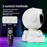 Astronaut Galaxy Projector Night Light with Remote, 8 Modes Night Lights - Tophatter Daily Deals