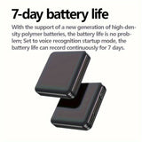 7 DAYS BATTERY LIFE, VOICE ACTIVATED, 64GB, CELL ADAPTER, MINI RECORDER. - Tophatter Daily Deals