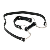 Rimba Leather Horse Bit Gag with Adjustable Reins – Leather Gag > Bondage Gear > Gags and Bits - Tophatter Daily Deals