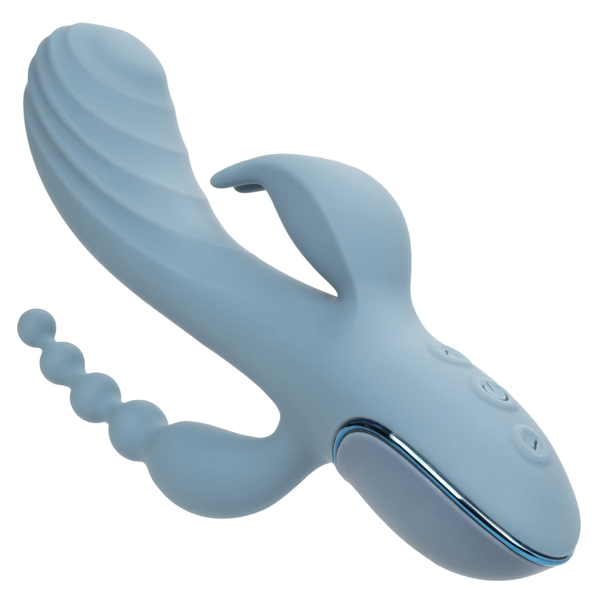 Triple Motor Vibrator Massager With Beaded Tail > Vibrators > Ladies > Rabbit Multi - Tophatter Daily Deals