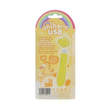 Unihorn USB Bullet (Bean Blossom Yellow) – Rechargeable 10-Speed Silicone Vibrator > Vibrators > Ladies > Clitoral Vibrators and Stimulators - Tophatter Daily Deals