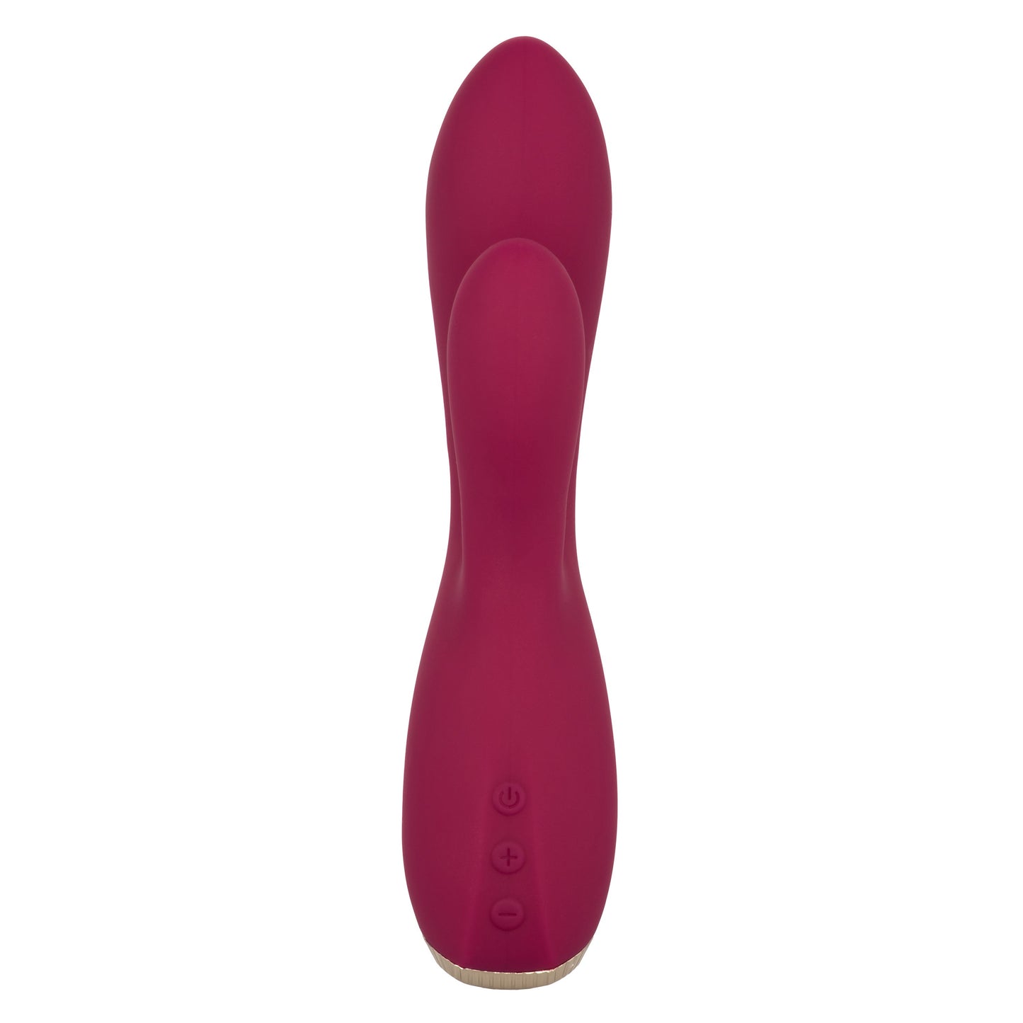 Uncorked Cabernet Dual Massager in Deep Wine Red with 10 Speeds and Silicone Vibrator > Vibrators > Ladies > Rabbit - Tophatter Daily Deals