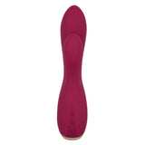 Uncorked Cabernet Dual Massager in Deep Wine Red with 10 Speeds and Silicone Vibrator > Vibrators > Ladies > Rabbit - Tophatter Daily Deals