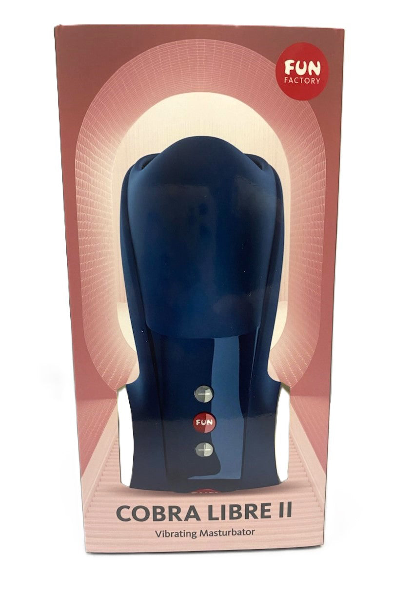 Fun Factory Cobra Libre II (Nightblue) – USB-C Rechargeable Glans Vibrator > Sex Toys For Men > Masturbators > Vibrating - Tophatter Daily Deals