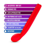 Sexy Things G Slim Red G Spot Stimulator 7 Inches > Sex Toys For Ladies > G-Spot Vibrators - Tophatter Daily Deals