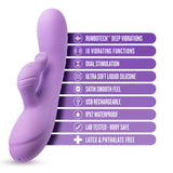 Blush Evelyn – Powerful Rabbit Vibrator with Dual Stimulation > Vibrators > Ladies > Rabbit - Tophatter Daily Deals