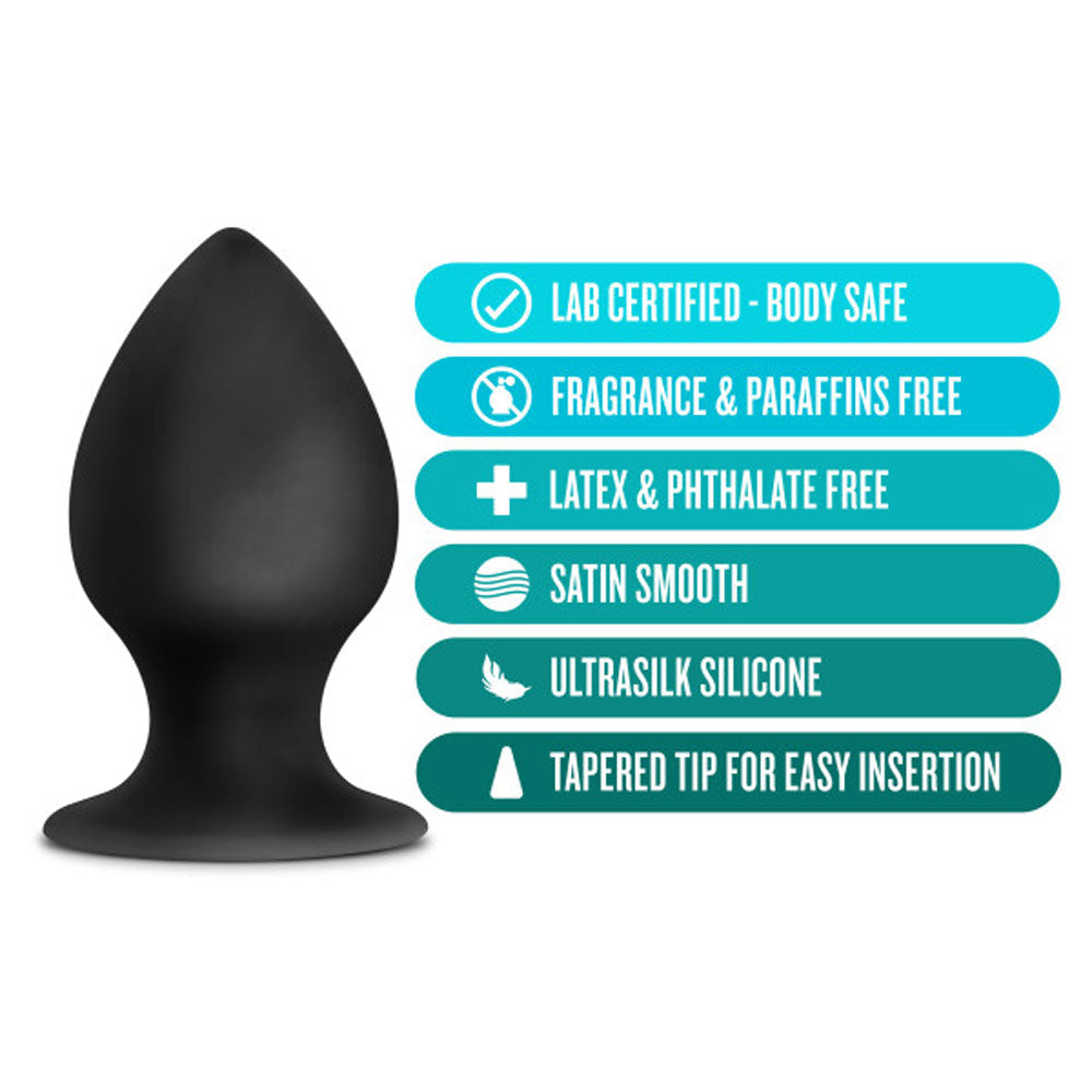 Anal Adventures Platinum Silicone Anal Stout Plug 3.75 Inch Large > Anal Range > Butt Plugs - Tophatter Daily Deals