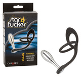 Star Fucker Teardrop Plug And Cockring – Silicone And Metal Dual Enhancer Plug And Cockring > Anal Range > Prostate Plugs - Tophatter Daily Deals