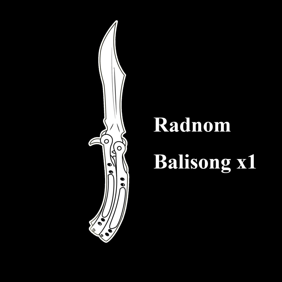 CS Butterfly Knife Balisong Trainers Blunt Blade Mystery Prize 1 Random Knife - Tophatter Daily Deals