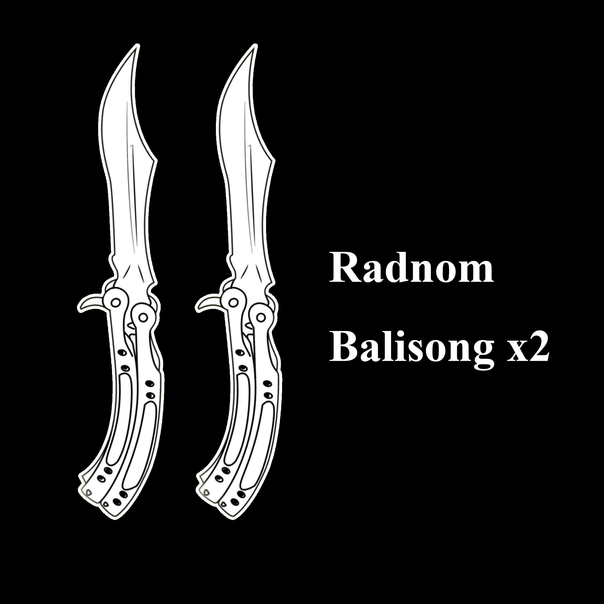 CS Butterfly Knife Balisong Trainers Blunt Blade Mystery Prize 2 Random Knife - Tophatter Daily Deals